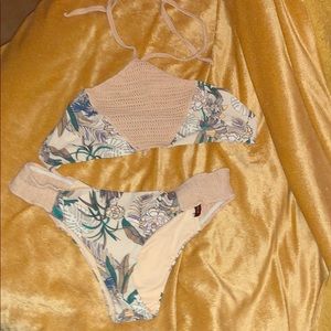 A Kendall & Kylie floral collection bikini
